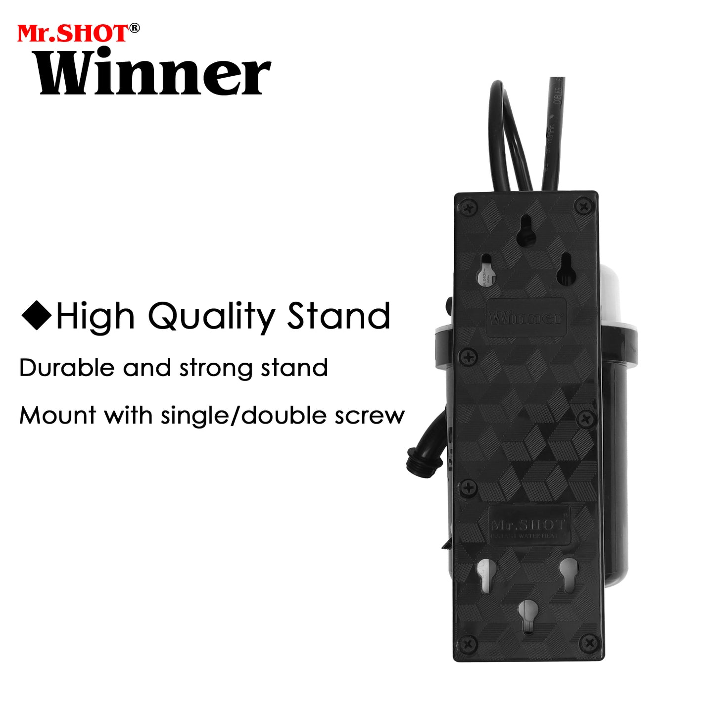 Mr.SHOT® 2.0 Winner | Flagship model with ON/OFF switch and MCB | METALLIC GREY