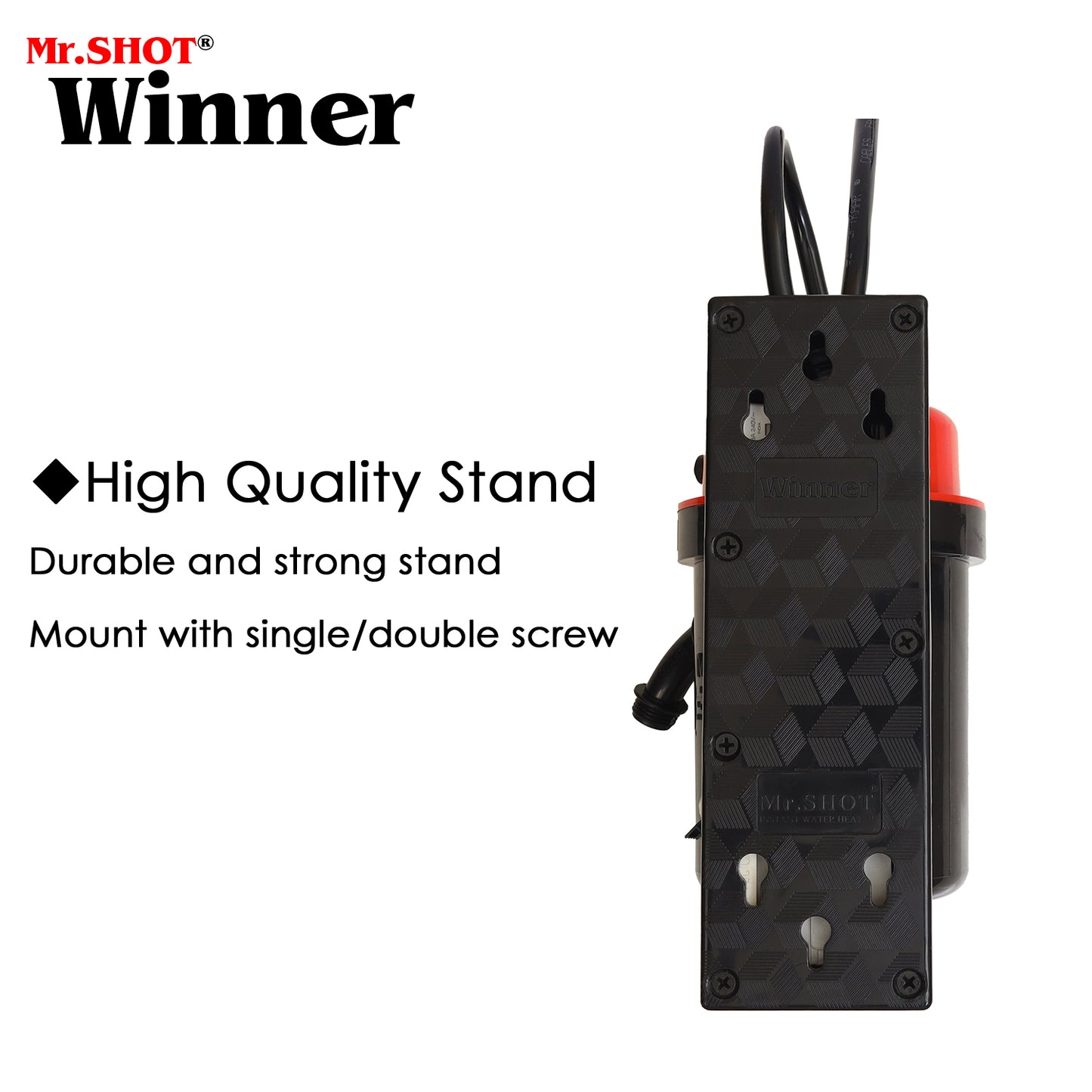 Mr.SHOT® 2.0 Winner | Flagship model with ON/OFF switch and MCB | RED