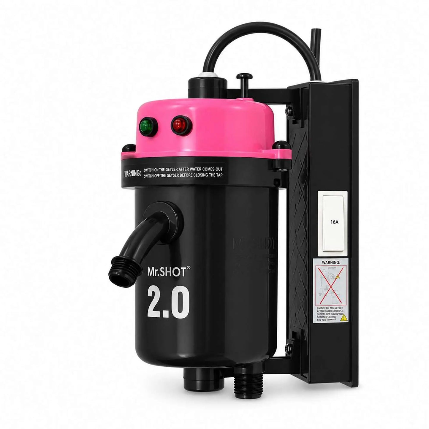 Mr.SHOT® 2.0 Jogger | Dual Thermostat model with built-in ON/OFF switch | DARK PINK
