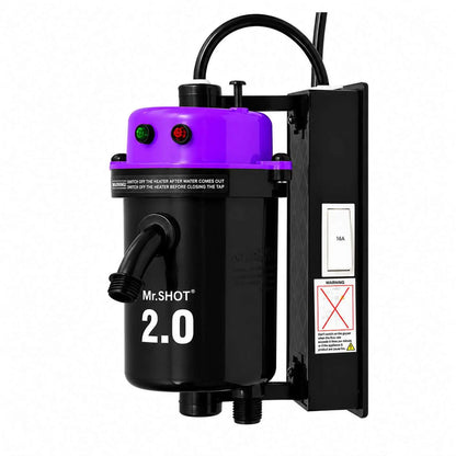 Mr.SHOT® 2.0 Jogger | Dual Thermostat model with built-in ON/OFF switch | VIOLET