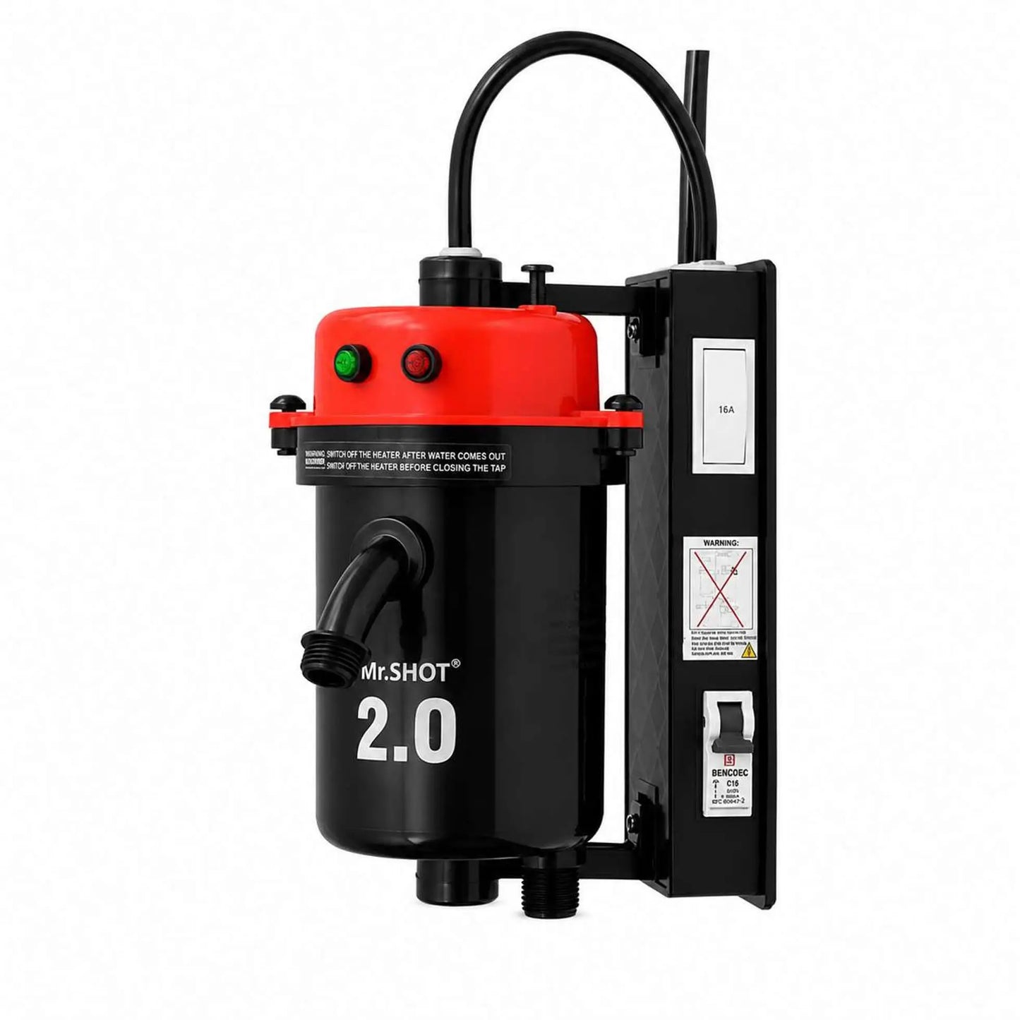 Mr.SHOT® 2.0 Winner | Flagship model with ON/OFF switch and MCB | RED