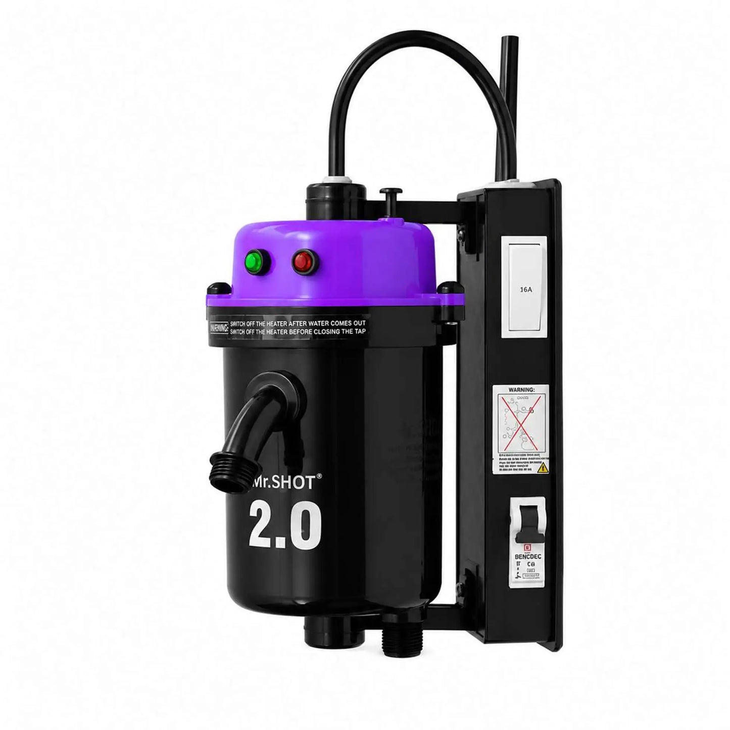 Mr.SHOT® 2.0 Winner | Flagship model with ON/OFF switch and MCB | VIOLET