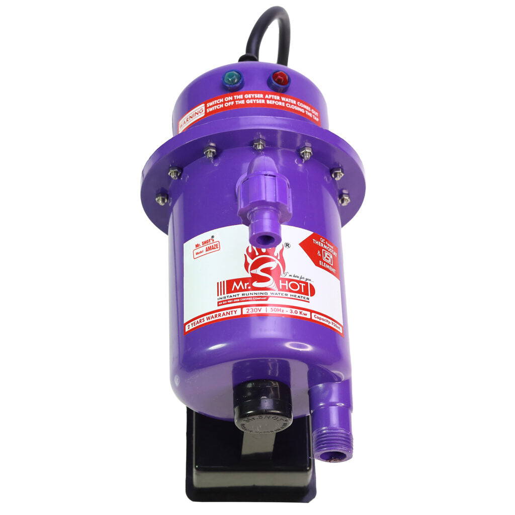 Mr.SHOT® Amaze | Top premium model with ON/OFF switch and MCB | VIOLET