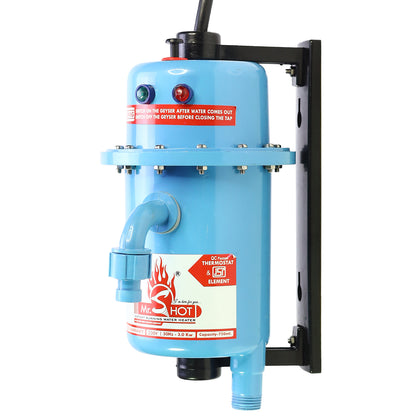 Mr.SHOT® Classic | Premium 3000W instant water heater with durable ABS body | Blue