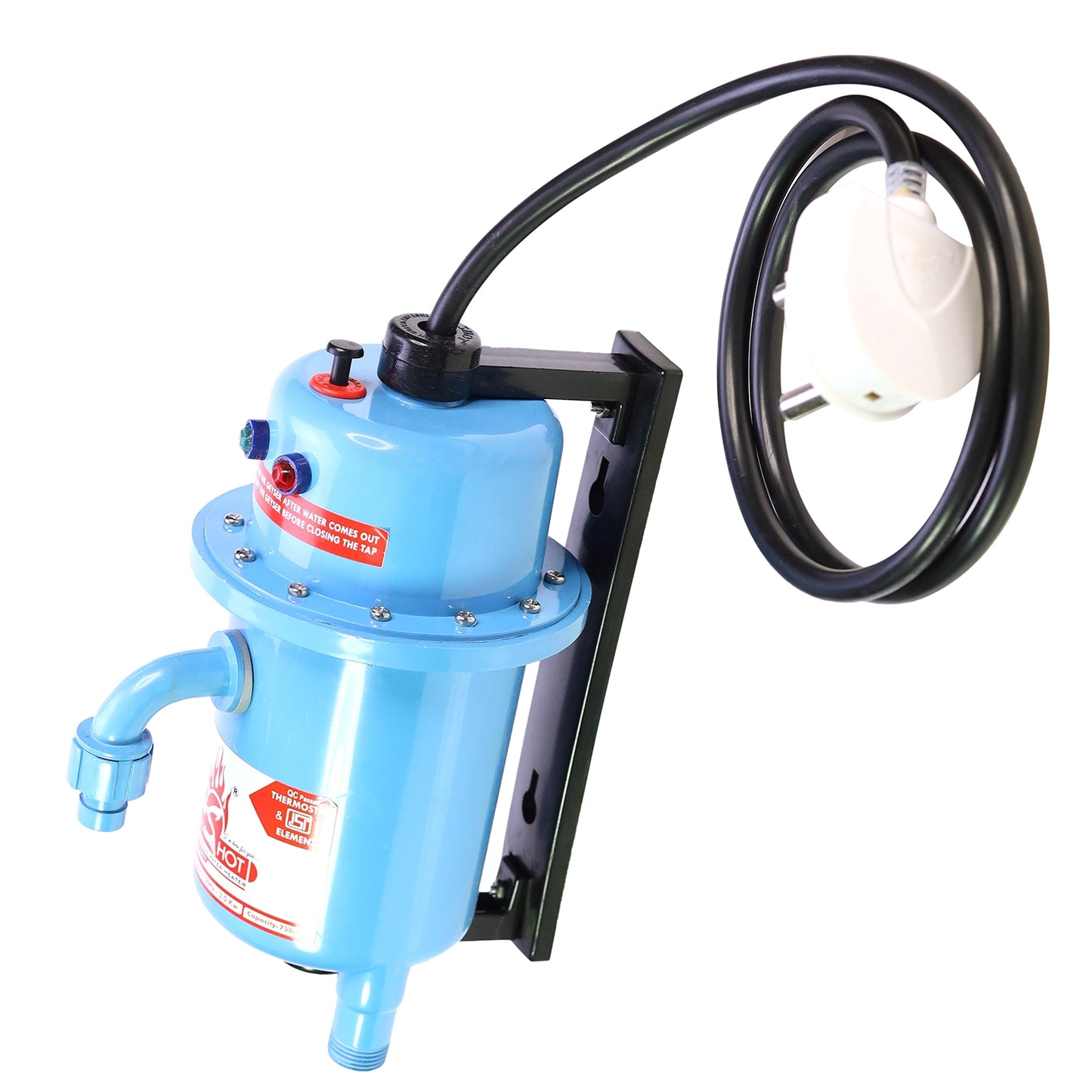 Mr.SHOT® Classic | Premium 3000W instant water heater with durable ABS body | Blue