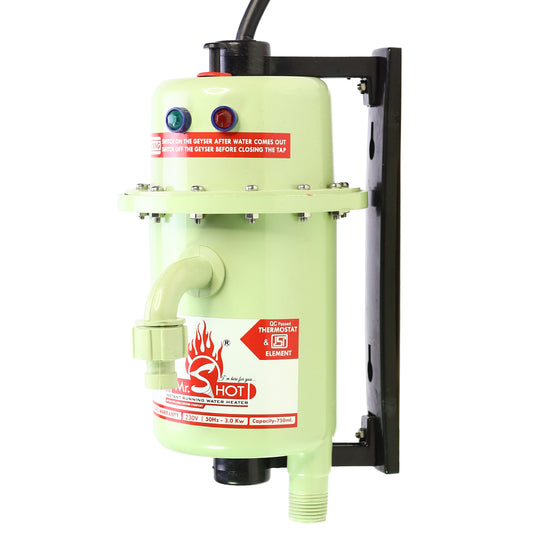 Mr.SHOT® Classic | Premium 3000W instant water heater with durable ABS body | Green