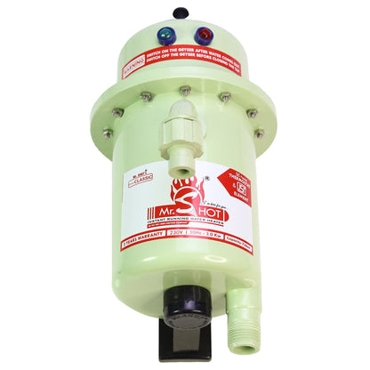 Mr.SHOT® Classic | Premium 3000W instant water heater with durable ABS body | Green