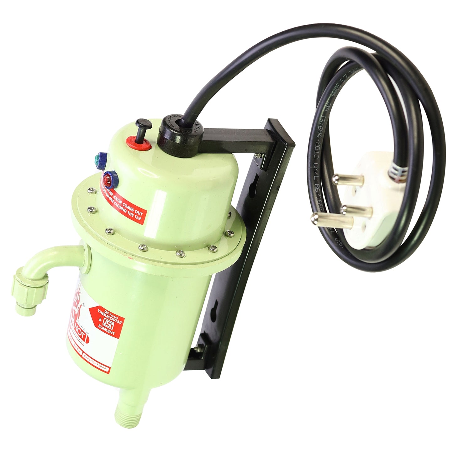 Mr.SHOT® Classic | Premium 3000W instant water heater with durable ABS body | Green