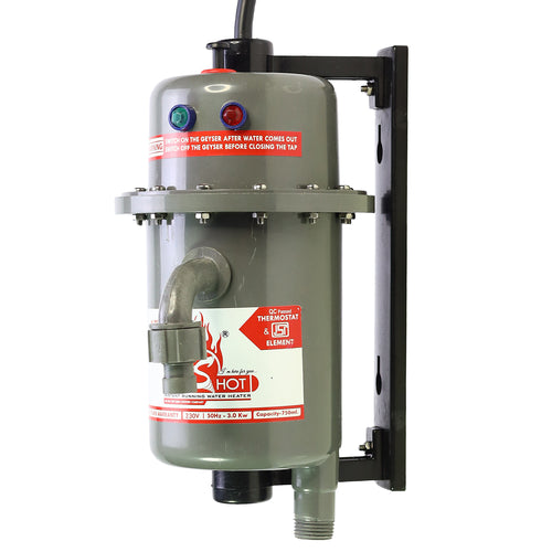Mr.SHOT® Classic | Premium 3000W instant water heater with durable ABS body | Grey