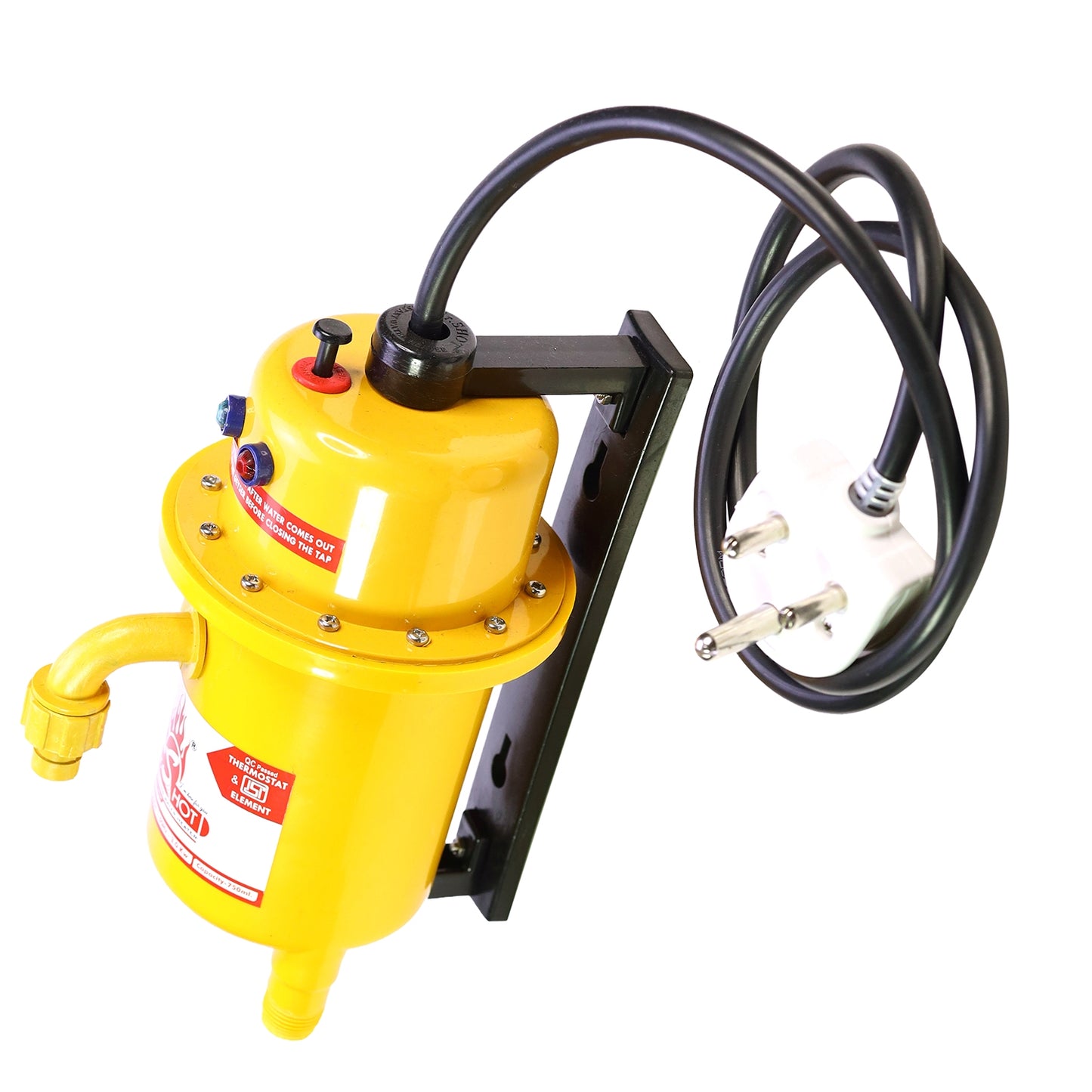 Mr.SHOT® Classic | Premium 3000W instant water heater with durable ABS body | Orange