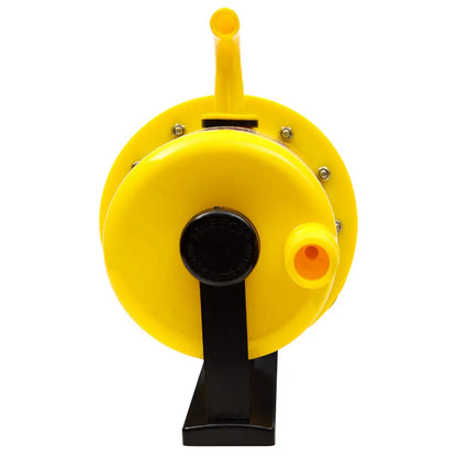 Mr.SHOT® Economy | 2800W instant water heater with 180° rotatable back stand for flexible installation | Yellow