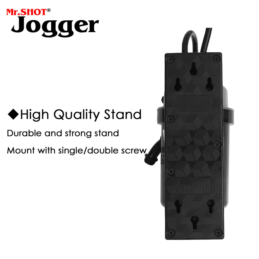 Mr.SHOT® 2.0 Jogger | Dual Thermostat model with built-in ON/OFF switch | DARK GREY