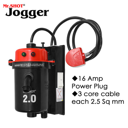 Mr.SHOT® 2.0 Jogger | Dual Thermostat model with built-in ON/OFF switch | RED