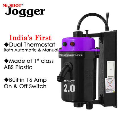 Mr.SHOT® 2.0 Jogger | Dual Thermostat model with built-in ON/OFF switch | VIOLET