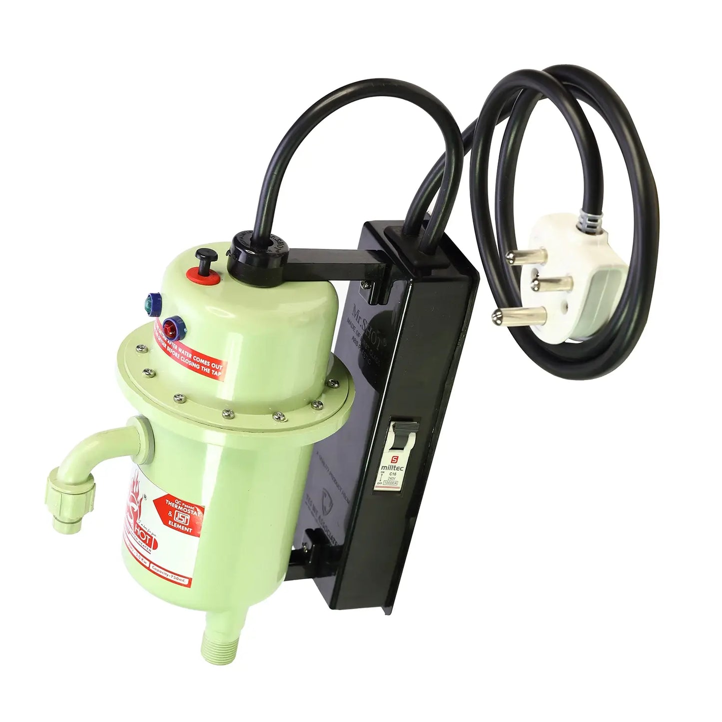Mr.SHOT® Max | Premium 3000W model with built-in MCB protection | GREEN