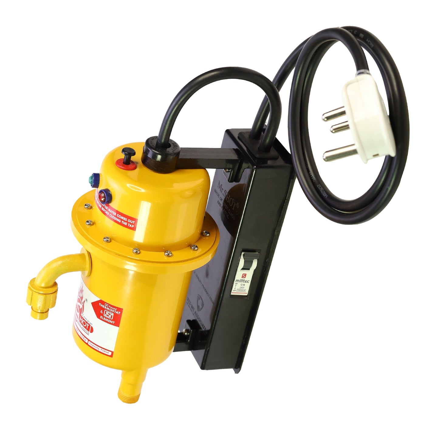 Mr.SHOT® Max | Premium 3000W model with built-in MCB protection | ORANGE
