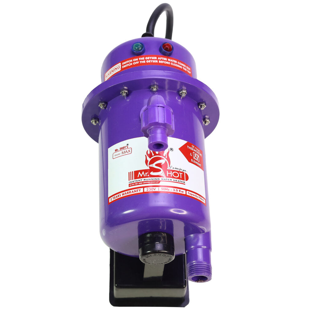 Mr.SHOT® Max | Premium 3000W model with built-in MCB protection | VIOLET