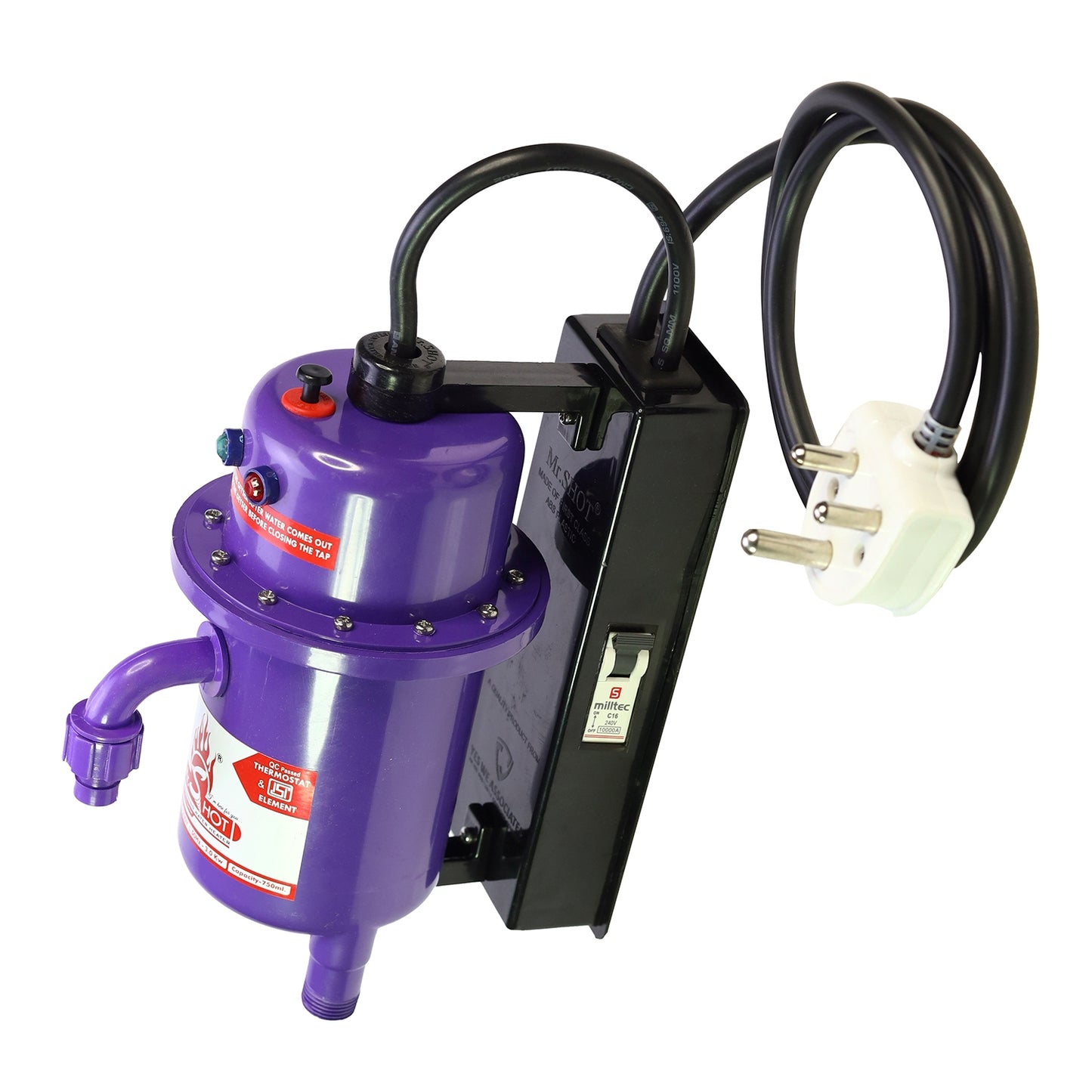 Mr.SHOT® Max | Premium 3000W model with built-in MCB protection | VIOLET