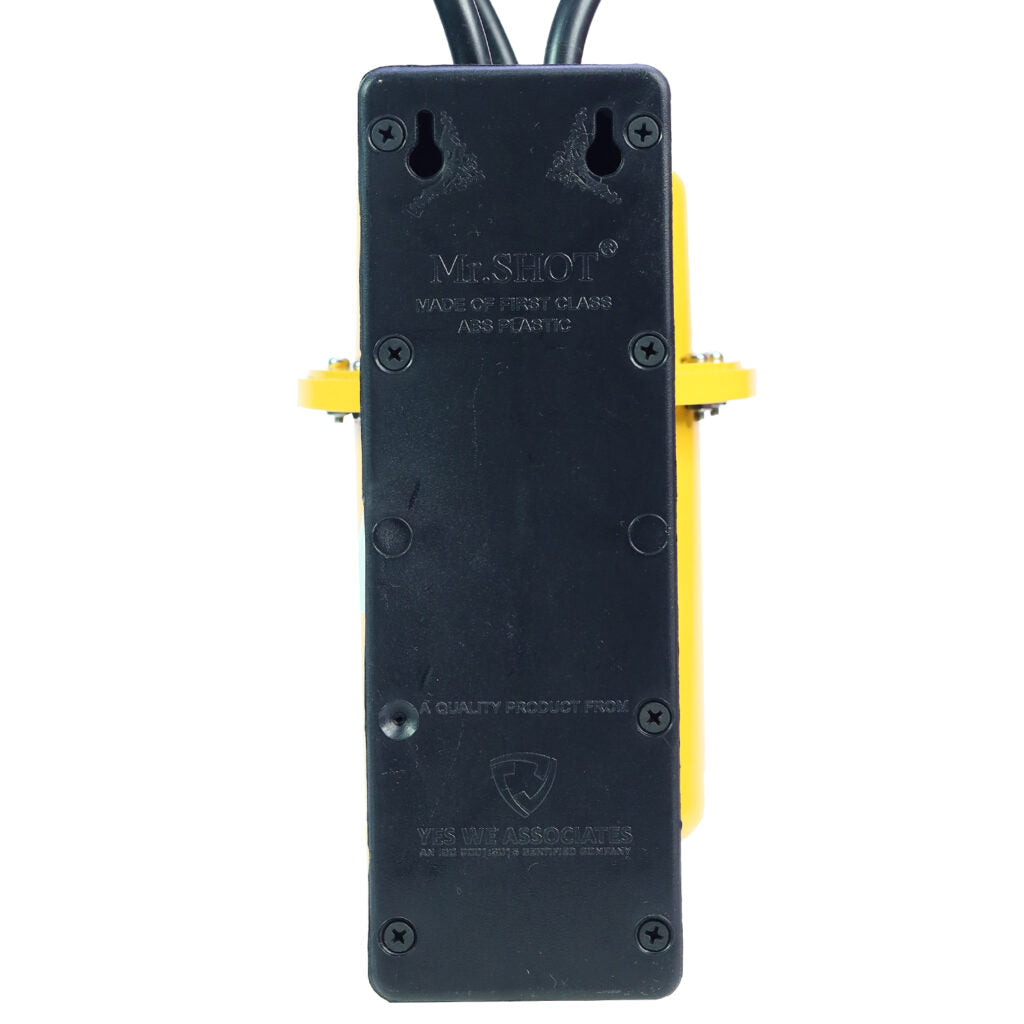 Mr.SHOT® Max | Premium 3000W model with built-in MCB protection | YELLOW