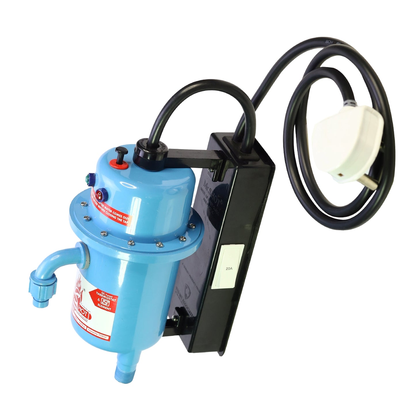 Mr.SHOT® Prime | Premium 3000W model with built-in ON/OFF switch | Blue
