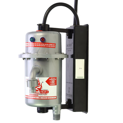 Mr.SHOT® Prime | Premium 3000W model with built-in ON/OFF switch | Metallic Grey