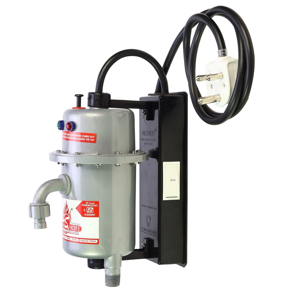 Mr.SHOT® Prime | Premium 3000W model with built-in ON/OFF switch | Metallic Grey