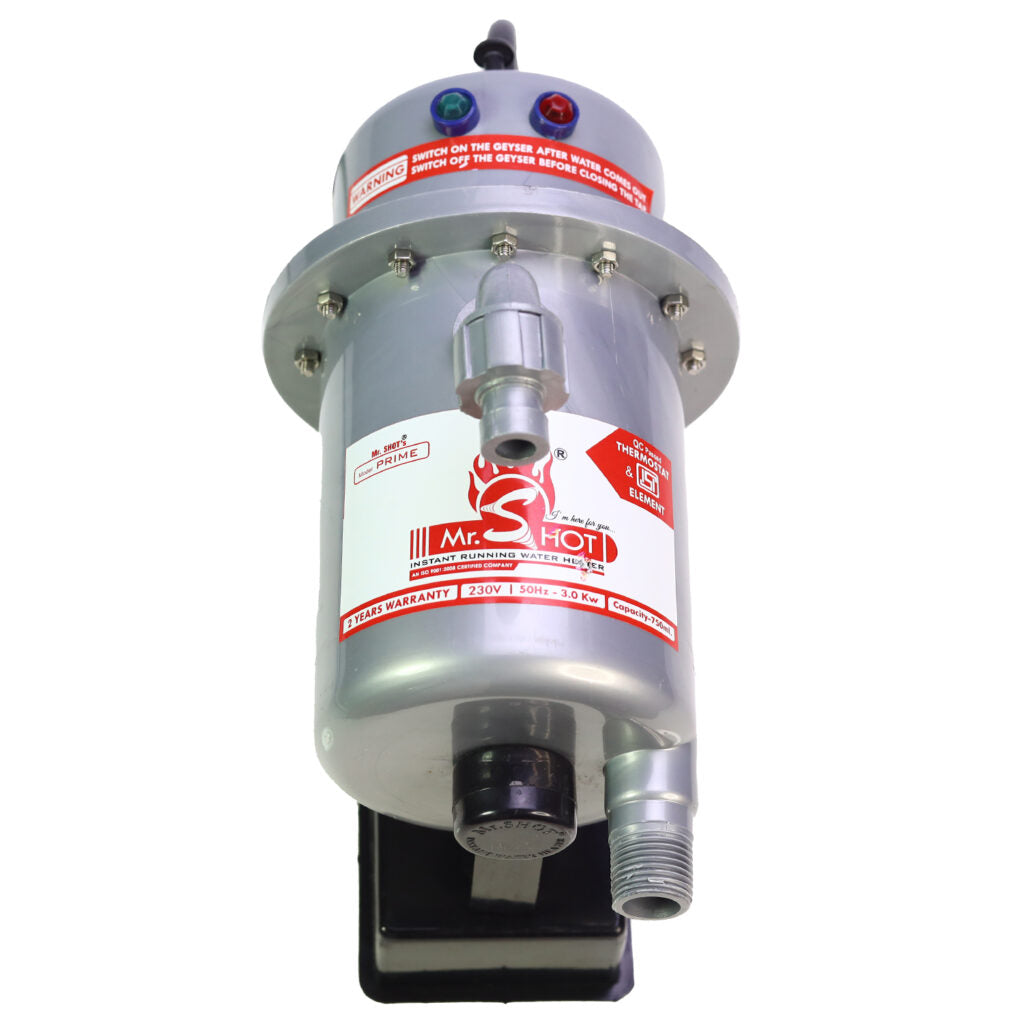 Mr.SHOT® Prime | Premium 3000W model with built-in ON/OFF switch | Metallic Grey
