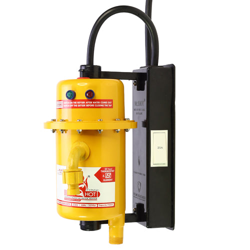Mr.SHOT® Prime | Premium 3000W model with built-in ON/OFF switch | Orange