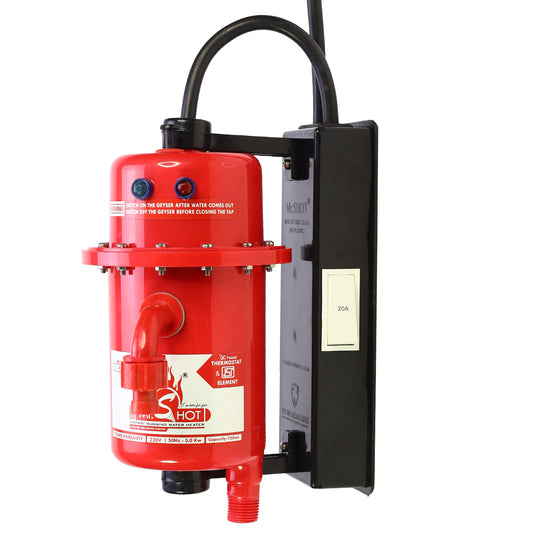 Mr.SHOT® Prime | Premium 3000W model with built-in ON/OFF switch | Red