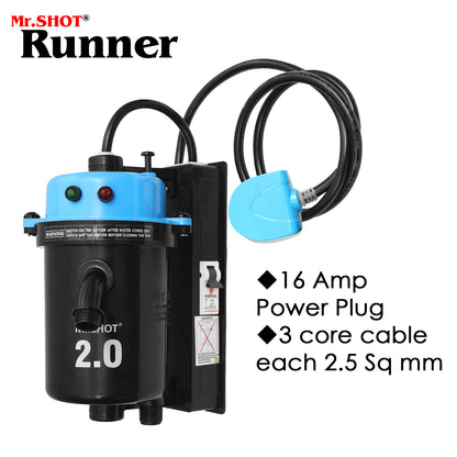 Mr.SHOT® 2.0 Runner | Dual Thermostat model with built-in MCB – BLUE