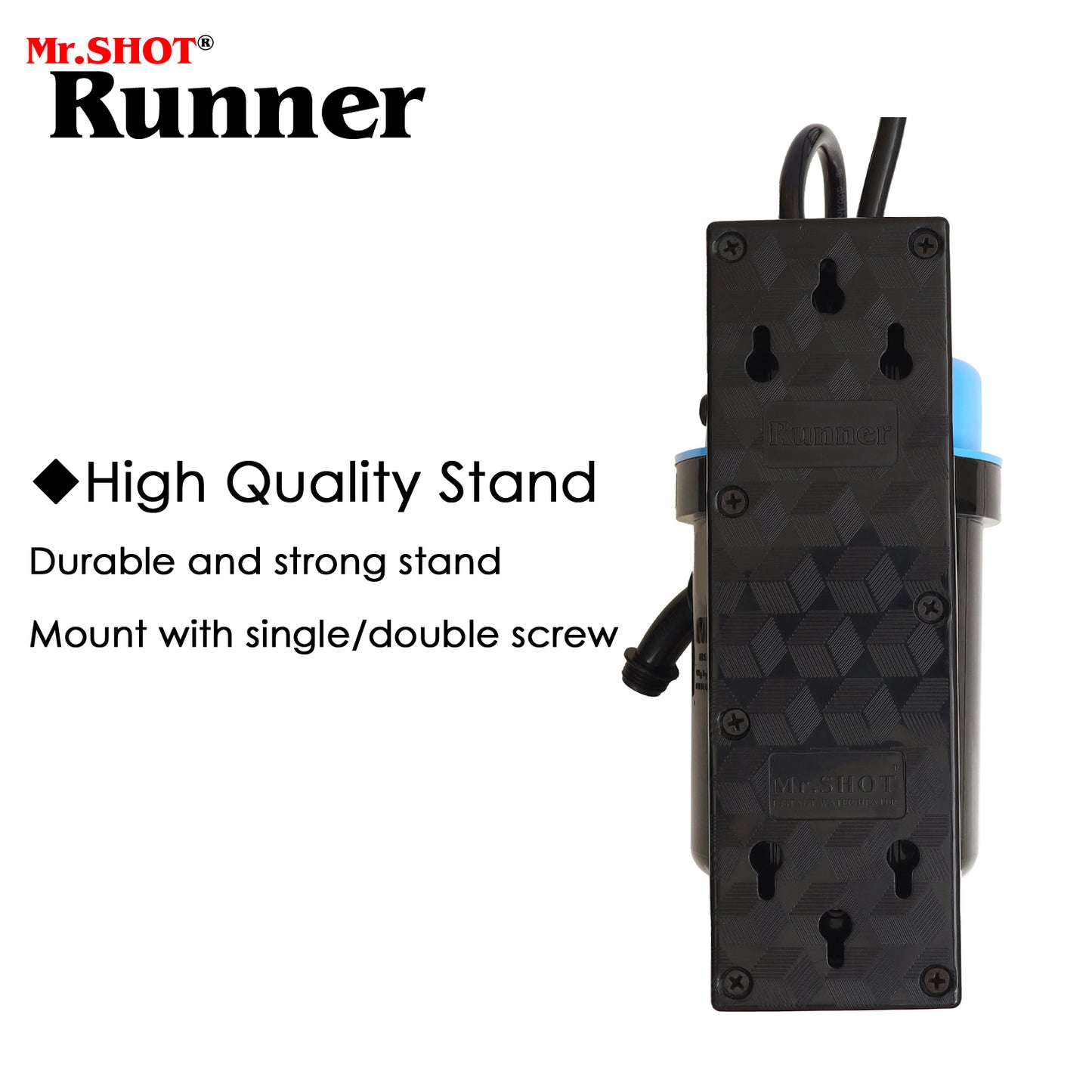 Mr.SHOT® 2.0 Runner | Dual Thermostat model with built-in MCB – BLUE