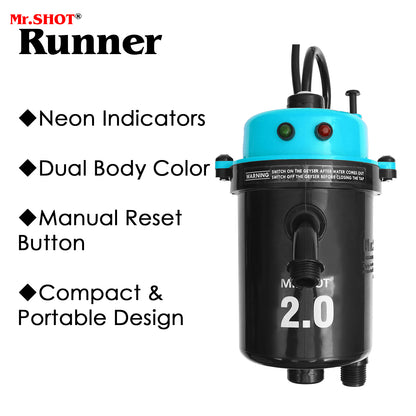 Mr.SHOT® 2.0 Runner | Dual Thermostat model with built-in MCB | GREEN