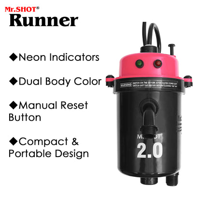 Mr.SHOT® 2.0 Runner | Dual Thermostat model with built-in MCB – DARK PINK