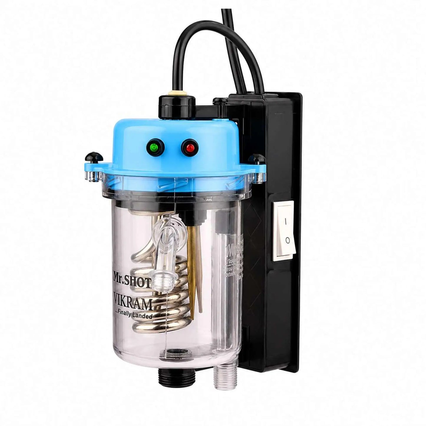 Mr.SHOT® Vikram Jogger Transparent model with built-in ON/OFF switch | BLUE