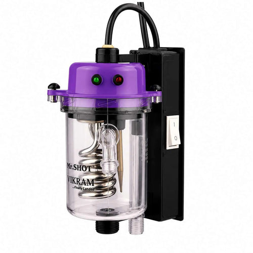Mr.SHOT® Vikram Jogger Transparent model with built-in ON/OFF switch | VIOLET