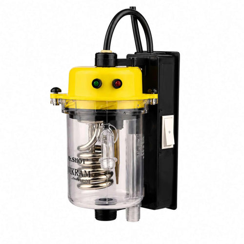 Mr.SHOT® Vikram Jogger Transparent model with built-in ON/OFF switch | YELLOW