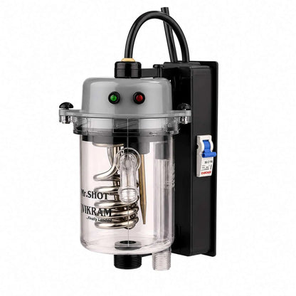 Mr.SHOT® Vikram Runner | Transparent model with built-in MCB | DARK GREY