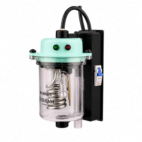 Mr.SHOT® Vikram Runner | Transparent model with built-in MCB | GREEN