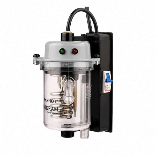 Mr.SHOT® Vikram Runner | Transparent model with built-in MCB | METALLIC GREY