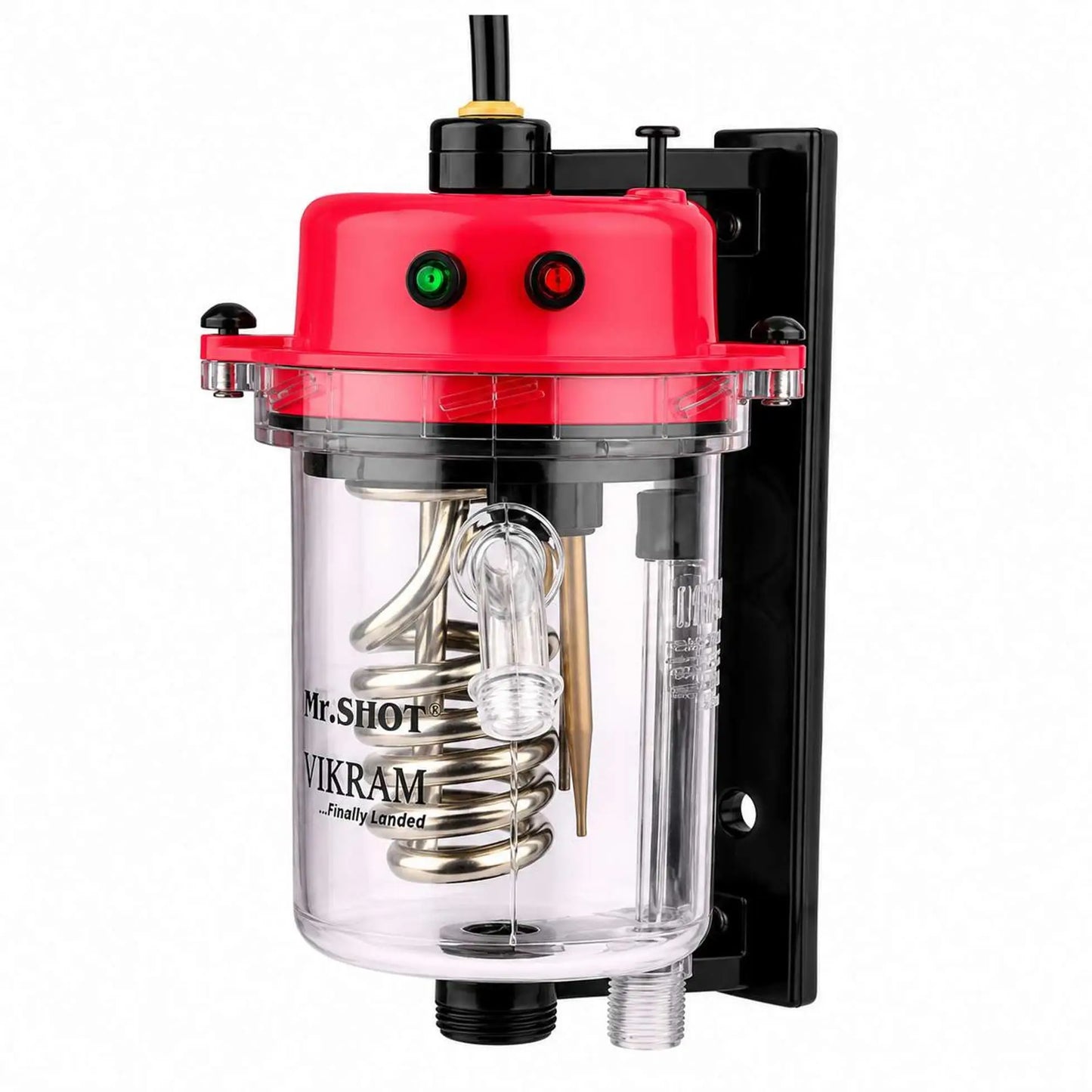 Mr.SHOT® Vikram Walker | Transparent instant water heater with engineering-grade polycarbonate body | DARK PINK