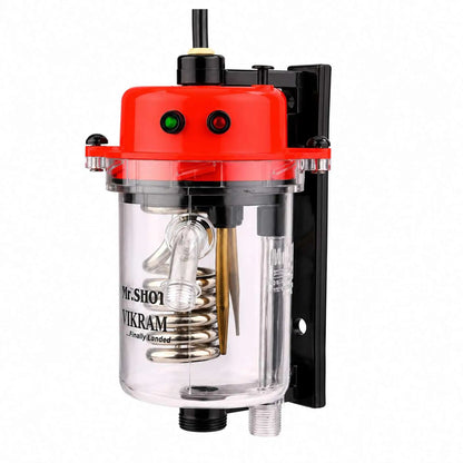 Mr.SHOT® Vikram Walker | Transparent instant water heater with engineering-grade polycarbonate body | RED