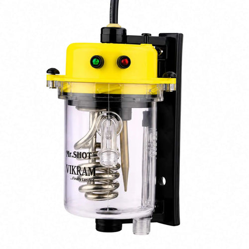 Mr.SHOT® Vikram Walker | Transparent instant water heater with engineering-grade polycarbonate body | YELLOW
