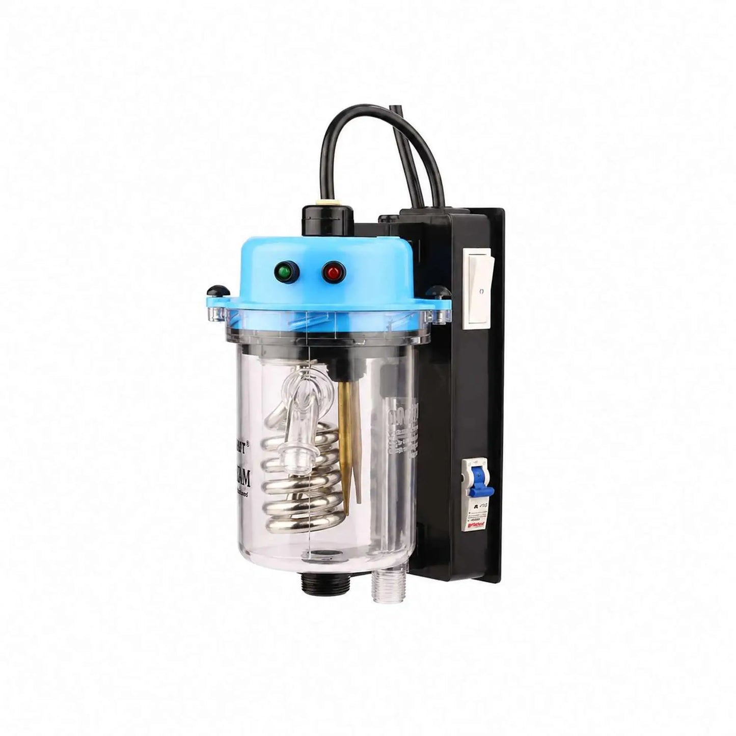Mr.SHOT® Vikram Winner | Transparent flagship model with ON/OFF switch and MCB | BLUE
