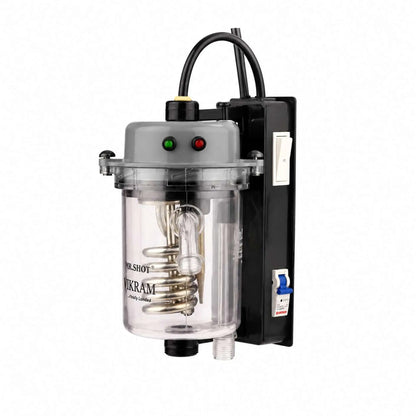Mr.SHOT® Vikram Winner | Transparent flagship model with ON/OFF switch and MCB | DARK GREY