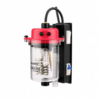 Mr.SHOT® Vikram Winner | Transparent flagship model with ON/OFF switch and MCB | DARK PINK