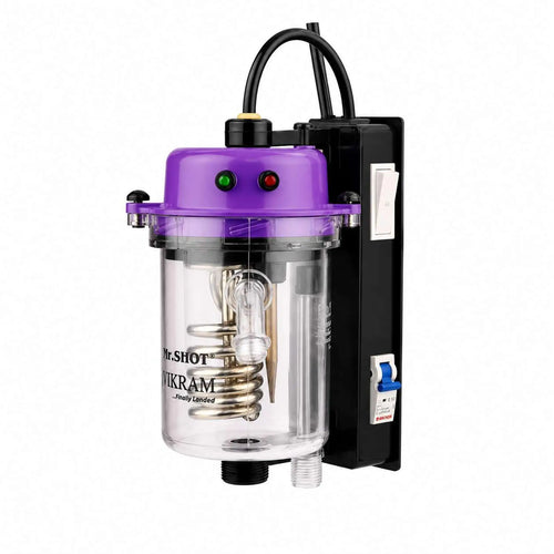 Mr.SHOT® Vikram Winner | Transparent flagship model with ON/OFF switch and MCB | VOILET