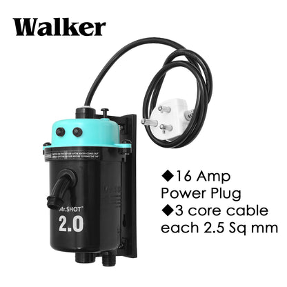 Mr.SHOT® 2.0 Walker | India's 1st Dual Thermostat Screwless Instant Water Heater | Green