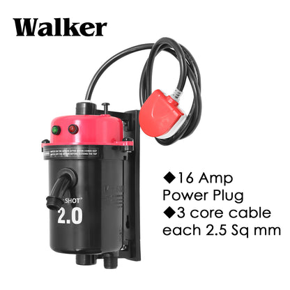 Mr.SHOT® 2.0 Walker | India's 1st Dual Thermostat Screwless Instant Water Heater | Dark Pink