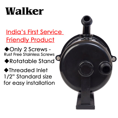Mr.SHOT® 2.0 Walker | India's 1st Dual Thermostat Screwless Instant Water Heater | Dark Grey