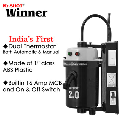 Mr.SHOT® 2.0 Winner | Flagship model with ON/OFF switch and MCB | METALLIC GREY